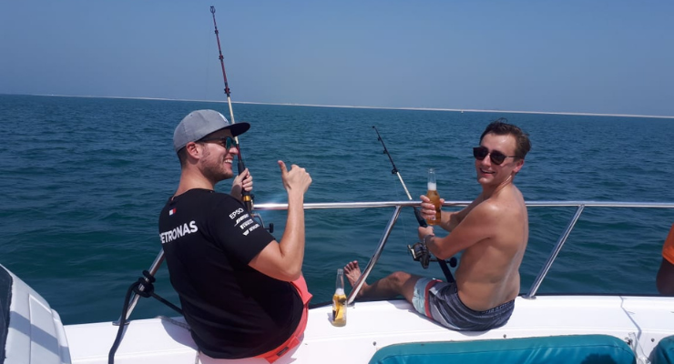 Fishing on a Yacht in Dubai